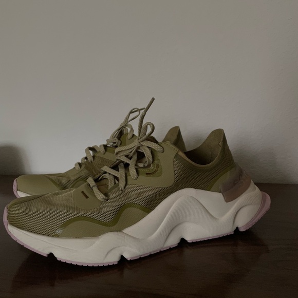 Sorel Shoes - Sorel Olive Green Women's Sneakers